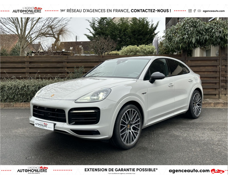 Compra de Coches Usados, Coches Usados Baratos %'|'% Agence Auto Porsche Cayenne Coupé III COUPE 3.0 V6 E-HYBRID 462 CH TIPTRONIC BVA Gris Año 2022 Automatique Hybride
