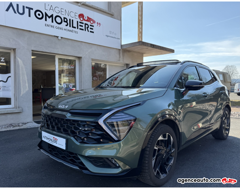Acquisto Auto Usate, Auto Usate Economiche | Agenzia Automobiliare Kia Sportage PHEV 1.6 T-GDI 16V 265cv 4x4 Hybride rechargeable GT LINE Premium Full Option Vert Anno 2022 Automatique Hybride rechargeable