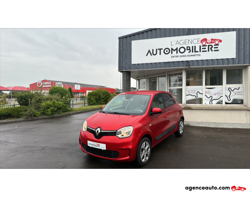 Achat voiture occasion, Auto occasion pas cher | Agence Auto Renault Twingo III (2) 1.0 SCE 75 ZEN Rouge Année 2020 Manuelle Essence