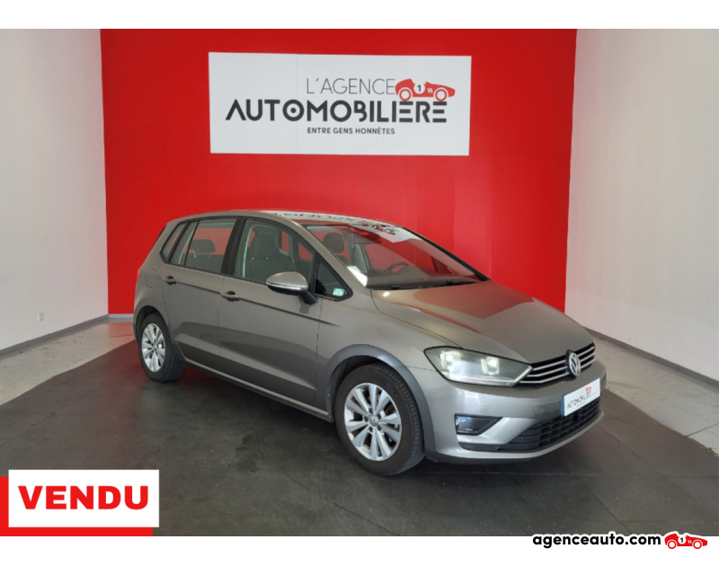 Achat voiture occasion, Auto occasion pas cher | Agence Auto Volkswagen Golf Sportsvan GOLF SPORTSVAN 1.6 TDI 110 CONFORTLINE Bronze Année 2014 Manuelle Diesel