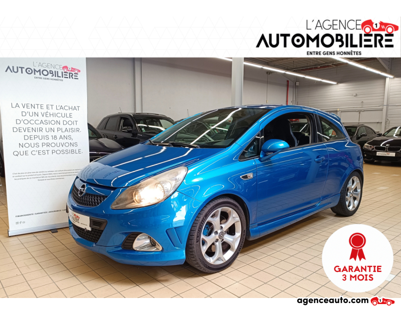 Achat voiture occasion, Auto occasion pas cher | Agence Auto Opel Corsa 1.6 TURBO 192 OPC 3P Bleu Année 2007 Manuelle Essence