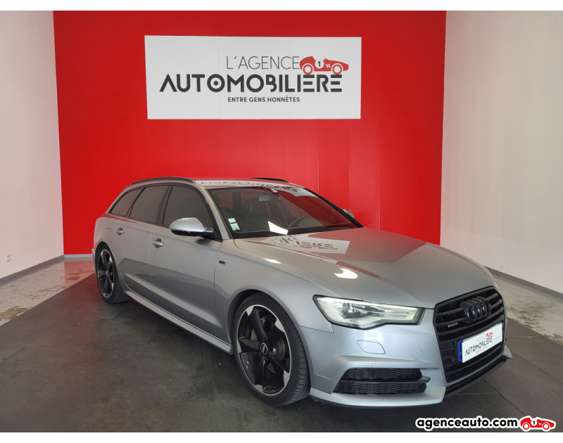 Achat voiture occasion, Auto occasion pas cher | Agence Auto Audi A6 AUDI A6 AVANT 3.0 TDI 218 QUATTRO S LINE S TRONIC Gris Année 2015 Automatique Diesel