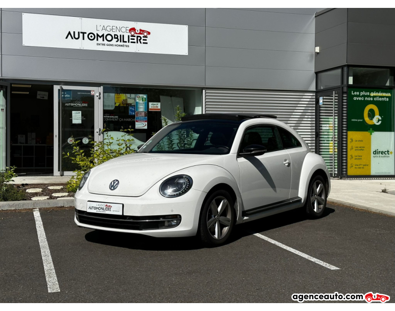 Achat voiture occasion, Auto occasion pas cher | Agence Auto Volkswagen Beetle 1.4 TSI 160ch Vintage (264€/mois) Blanc Année 2012 Manuelle Essence