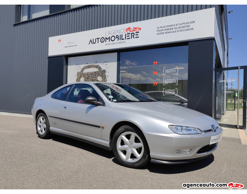 Aankoop Gebruikte Auto, Goedkope Gebruikte Auto | Agence Auto Peugeot 406 COUPE PININFARINA V6 3.0 195 PACK Grijs Jaar 1999 Handgeschakelde auto Benzine
