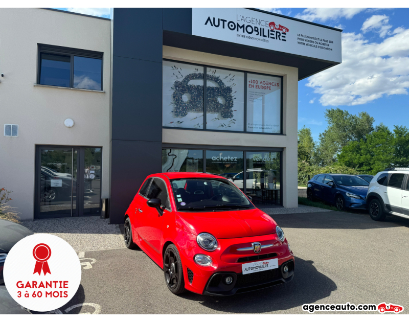 Achat voiture occasion, Auto occasion pas cher | Agence Auto Abarth 500 1.4 TURBO T-JET 165 CV 595 PISTA Rouge Année 2018 Manuelle Essence