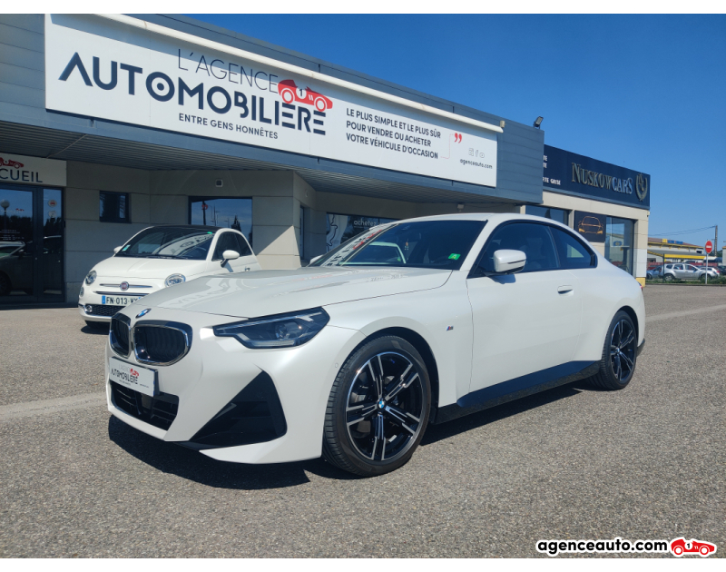 Achat voiture occasion, Auto occasion pas cher | Agence Auto Bmw Série 2 (G42) Coupé 218IA Steptronic8 156 cv M Sport Argent Année 2023 Automatique Essence