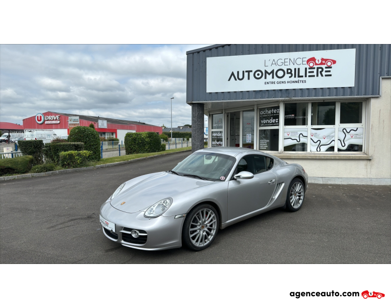 Compra de Carros Usados, Carros Usados Baratos | Auto Immo Porsche Cayman (987) 3.4 295 S PACK CHRONO Gris Ano 2009 Manuelle Essence