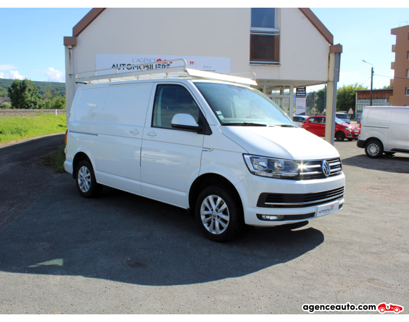 Achat voiture occasion, Auto occasion pas cher | Agence Auto Volkswagen Transporter Fg 2.8T L1H1 2.0 TDI 150 CH Business Line Plus 4Motion Blanc Année: 2018 Manuelle Diesel