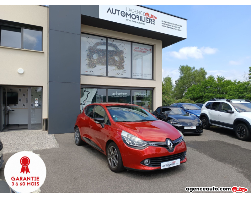 Achat voiture occasion, Auto occasion pas cher | Agence Auto Renault Clio IV 0.9 TCe Energy eco2 90 cv BVM5 Rouge Année: 2015 Manuelle Essence