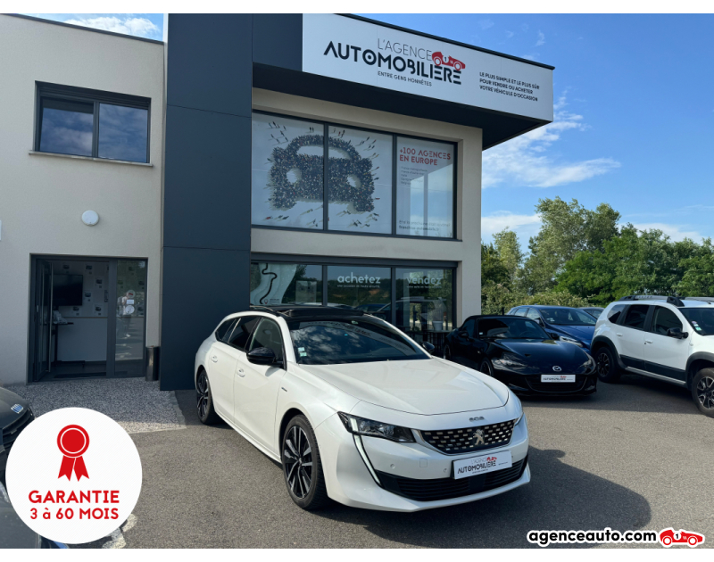 Gebrauchtwagenkauf, Günstige Gebrauchtwagen | Automobilienagentur Peugeot 508 SW 225 Hybrid EAT8 180 CV GT PACK Blanc Jahr: 2020 Automatisch Hybrid