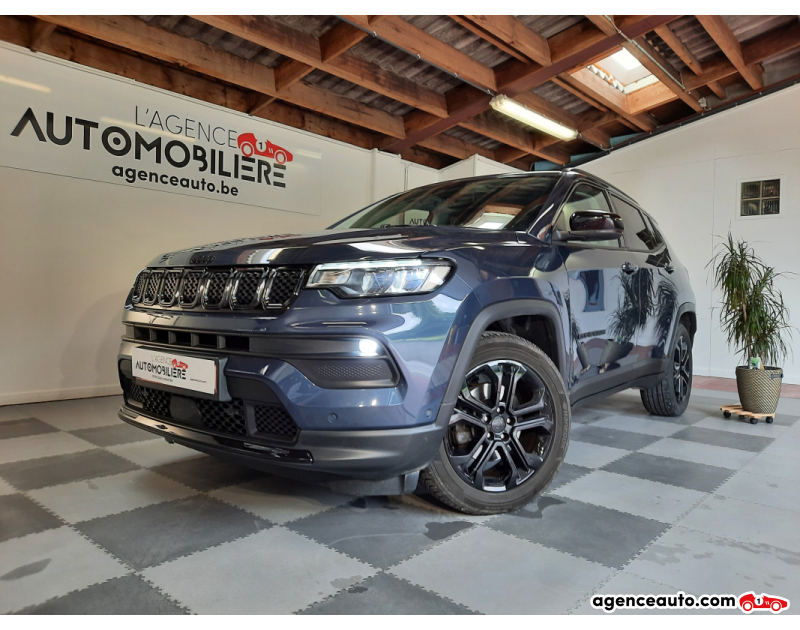 Achat voiture occasion, Auto occasion pas cher | Agence Auto Jeep Compass 1.3 Turbo 4x2 Night Eagle 131Ch Boite Manuelle 6V/ Garantie 12 Mois Bleu Année 2022 Manuelle Essence