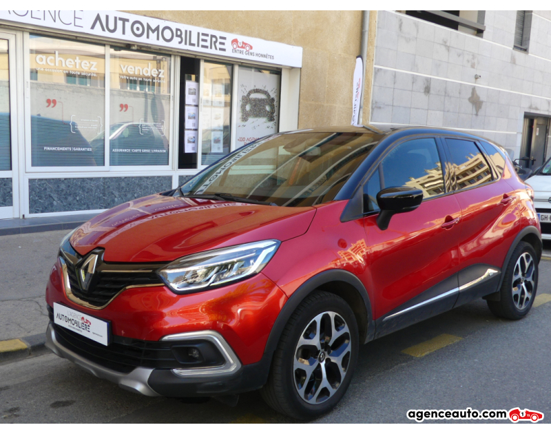 Achat voiture occasion, Auto occasion pas cher | Agence Auto Renault Captur (2) 1.5 DCI 90 ENERGY INTENS Rouge Année 2018 Manuelle Diesel