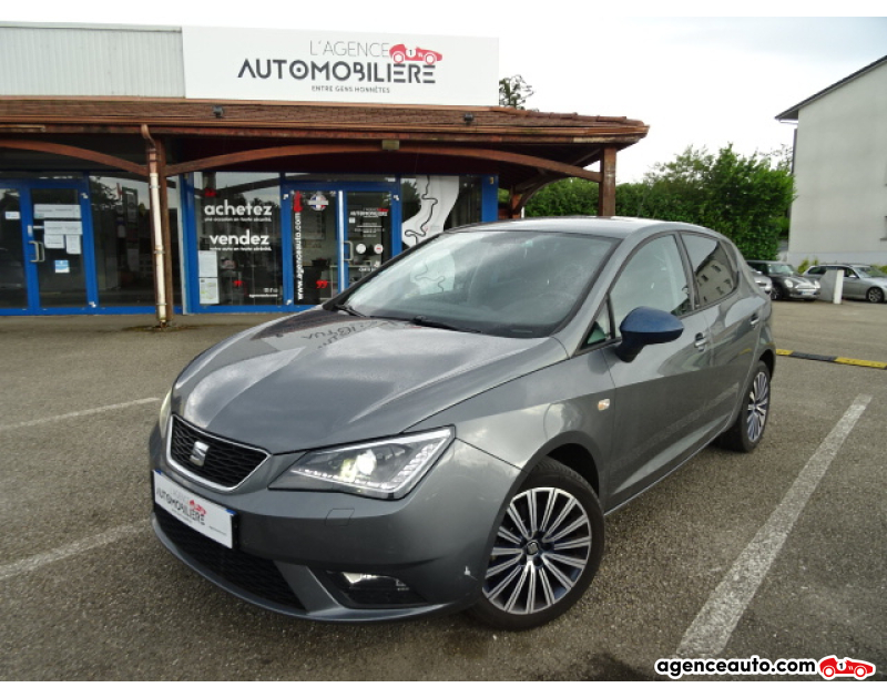 Achat voiture occasion, Auto occasion pas cher | Agence Auto Seat Ibiza 1.2 TSI 110 CONNECT Gris Année: 2017 Manuelle Essence