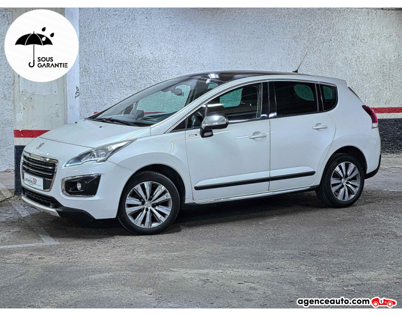 Achat voiture occasion, Auto occasion pas cher | Agence Auto Peugeot 3008 PureTech 130 S&S BVM6 Style 1ère Main Blanc Année: 2016 Manuelle Essence