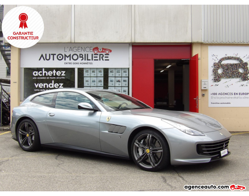 Achat voiture occasion, Auto occasion pas cher | Agence Auto Ferrari GTC4Lusso V12 Argent Année 2017 Automatique Essence