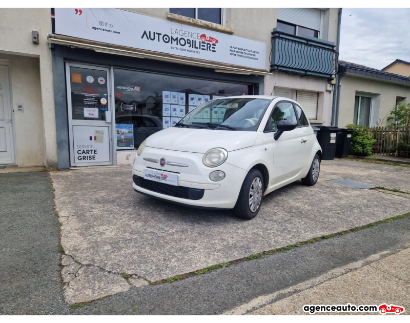 Achat voiture occasion, Auto occasion pas cher | Agence Auto Fiat 500 II 1.3 MULTIJET 16V 75 POP Blanc Année: 2009 Manuelle Diesel