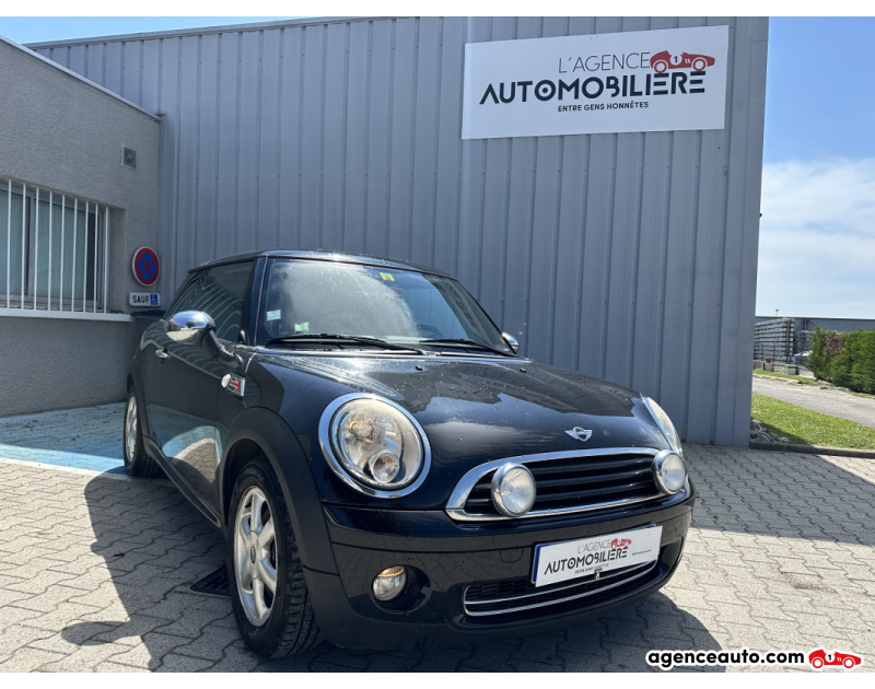 Achat voiture occasion, Auto occasion pas cher | Agence Auto Mini Cooper 1.4 i 16V 75 CV PACK SALT Noir Année: 2010 Manuelle Essence