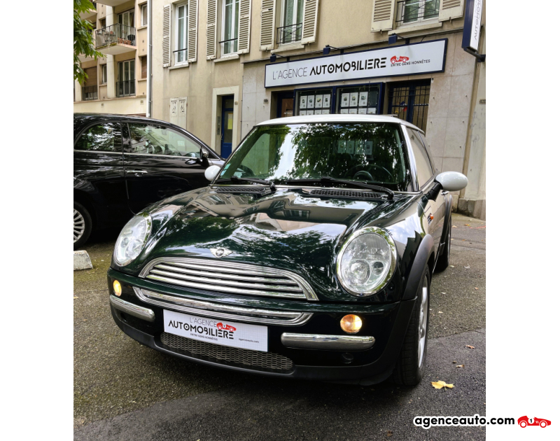 Achat voiture occasion, Auto occasion pas cher | Agence Auto Mini Mini 1.6 115 COOPER STEPTRONIC Vert Année 2002 Automatique Essence