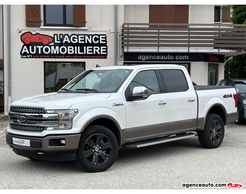 Gebrauchtwagenkauf, Günstige Gebrauchtwagen | Automobilienagentur Ford F150 3.5 380 SUPERCREW LARIAT DISPONIBLE Blanc Jahr 2020 Automatisch Bioethanol