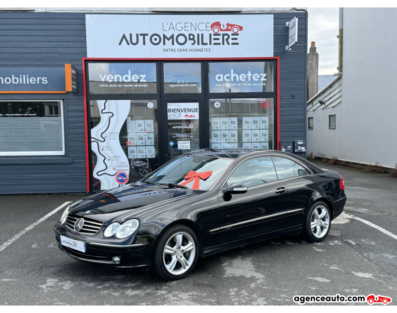 Compra de Coches Usados, Coches Usados Baratos %'|'% Agence Auto Mercedes CLK 500 W209 5.0 V8 306ch 5G-Tronic Avantgarde Noir Año 2002 Automatique Essence