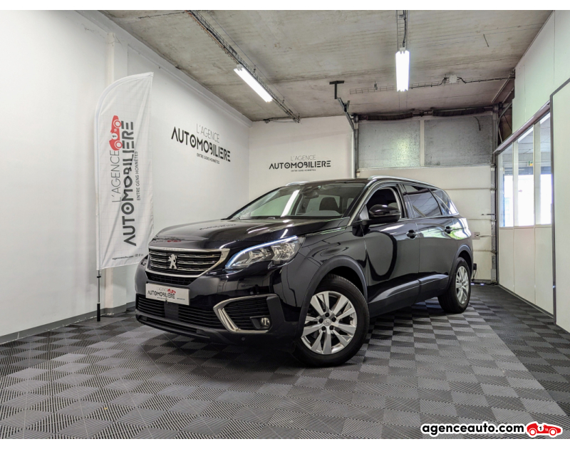 Compra de Coches Usados, Coches Usados Baratos | Agence Auto Peugeot 5008 II 1.2 PURETECH 130 S&S ACTIVE BUSINESS EAT6 Negro Año: 2018 Automático Gasolina