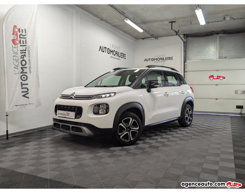 Achat voiture occasion, Auto occasion pas cher | Agence Auto Citroen C3 AIRCROSS 1.2 PURETECH 110 S&S FEEL BUSINESS EAT6 Blanc Année: 2019 Automatique Essence