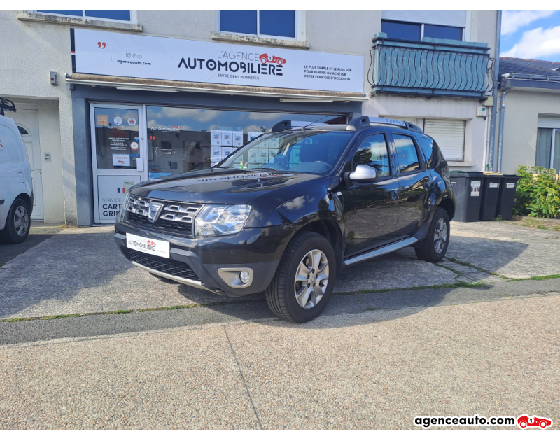 Achat voiture occasion, Auto occasion pas cher | Agence Auto Dacia Duster I 1.5 dCi 110cv 4x2  - Prestige - Suivi complet Noir Année: 2013 Manuelle Diesel