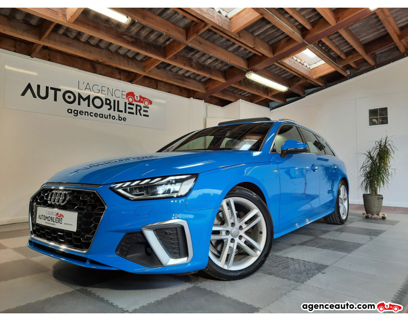 Achat voiture occasion, Auto occasion pas cher | Agence Auto Audi A4 35 TDi Break S line 163Ch Boite S-Tronic / Garantie 12 Mois Bleu Année 2020 Automatique Diesel