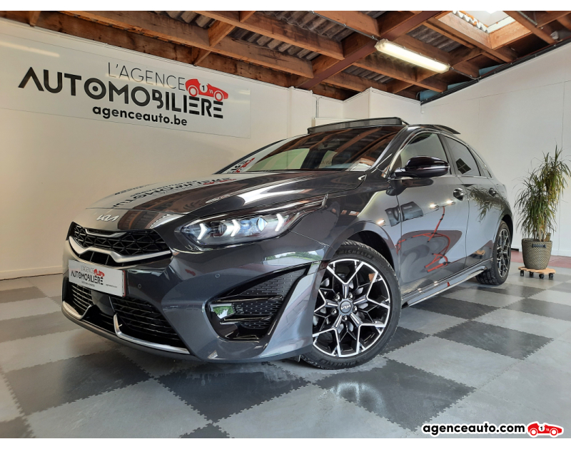 Achat voiture occasion, Auto occasion pas cher | Agence Auto Kia Cee'd ** Réservé **1.5 T-GDi GT-Line ISG 159Ch Boite DCT/ Garantie Kia 05/2030 ou 150.000kms Gris Année 2023 Automatique Essence