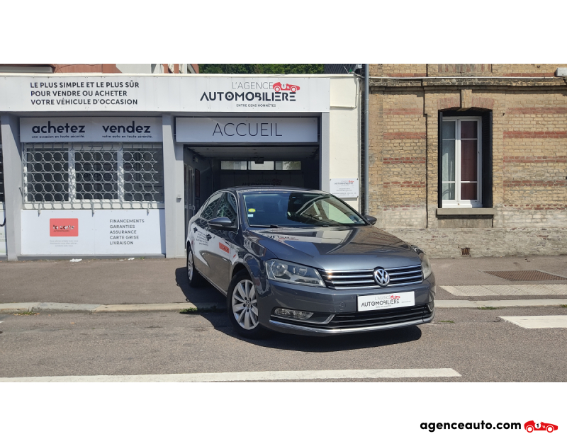 Achat voiture occasion, Auto occasion pas cher | Agence Auto Volkswagen Passat 1.6 TDI 105 FAP BLUEMOTION TECHNOLOGY BUSINESS Gris Année: 2011 Manuelle Diesel