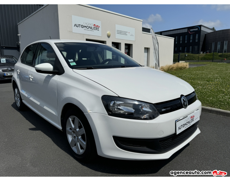 Achat voiture occasion, Auto occasion pas cher | Agence Auto Volkswagen Polo V 1.6 TDI BlueMotion 90 Trend Line | GARANTIE 6 MOIS Blanc Année: 2010 Manuelle Diesel