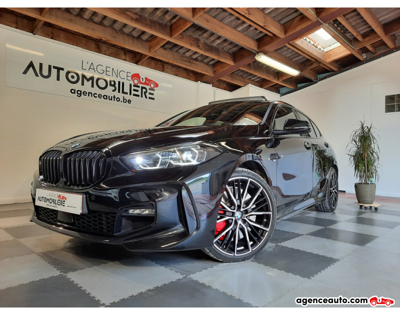 Achat voiture occasion, Auto occasion pas cher | Agence Auto Bmw Série 1 ** Réservé **118iA Pack M 136Ch Boite Steptronic/ Garantie Bmw 12/2026 Noir Année 2023 Automatique Essence