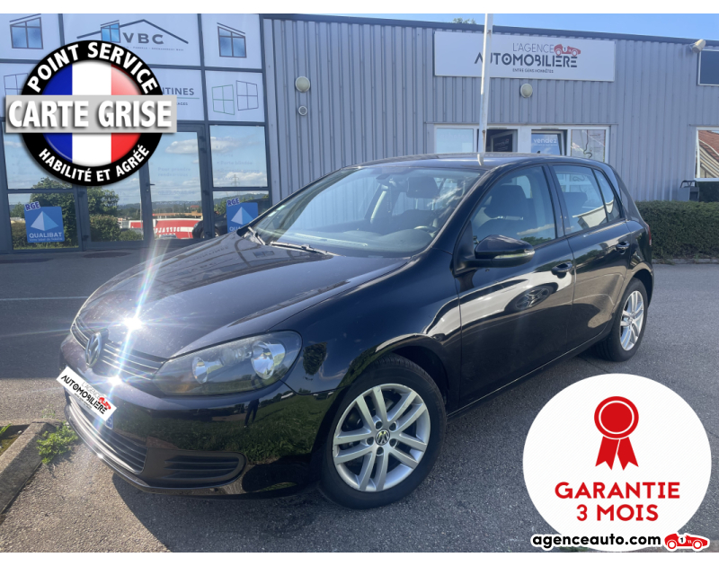 Gebrauchtwagenkauf, Günstige Gebrauchtwagen | Automobilienagentur Volkswagen Golf 1.6 TDI Blue Motion 105 cv Schwarz Jahr 2010 Hand-Schaltgetriebe Diesel