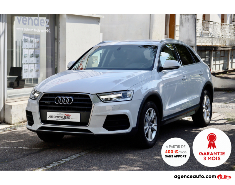 Achat voiture occasion, Auto occasion pas cher | Agence Auto Audi Q3 2.0 TDI 150 Ambition Luxe quattro S tronic 7 (Caméra,Sièges Chauffants,GPS) Blanc Année 2016 Automatique Diesel