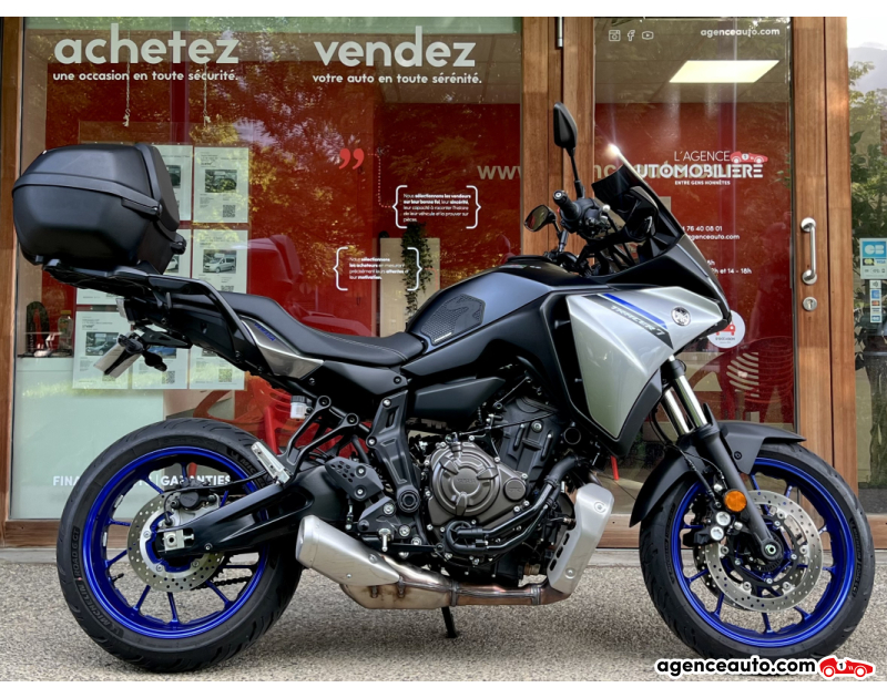 Aankoop Gebruikte Auto, Goedkope Gebruikte Auto | Agence Auto Yamaha Tracer 7 (A2) ABS 689cm3 / 1°Main Gris Jaar 2023 Manuelle Essence