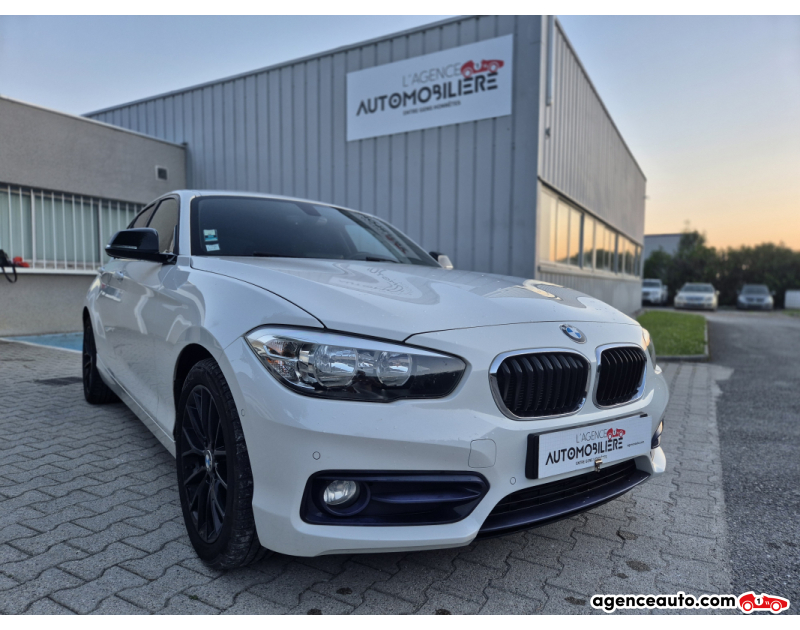 Achat voiture occasion, Auto occasion pas cher | Agence Auto Bmw Série 1 114D 12V 95CV SPORT Blanc Année: 2016 Manuelle Diesel