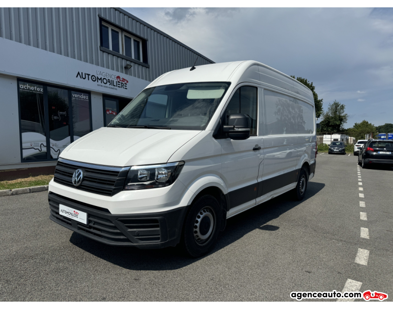 Achat voiture occasion, Auto occasion pas cher | Agence Auto Volkswagen Crafter 2.0 140 CH L3H3 BUSINESS LINE 1ER MAIN Blanc Année: 2019 Manuelle Diesel