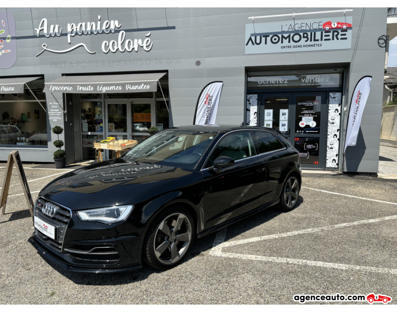 Aankoop Gebruikte Auto, Goedkope Gebruikte Auto | Agence Auto Audi S3 QUATTRO   2.00 300CH Zwart Jaar 2014 Automatische auto Benzine