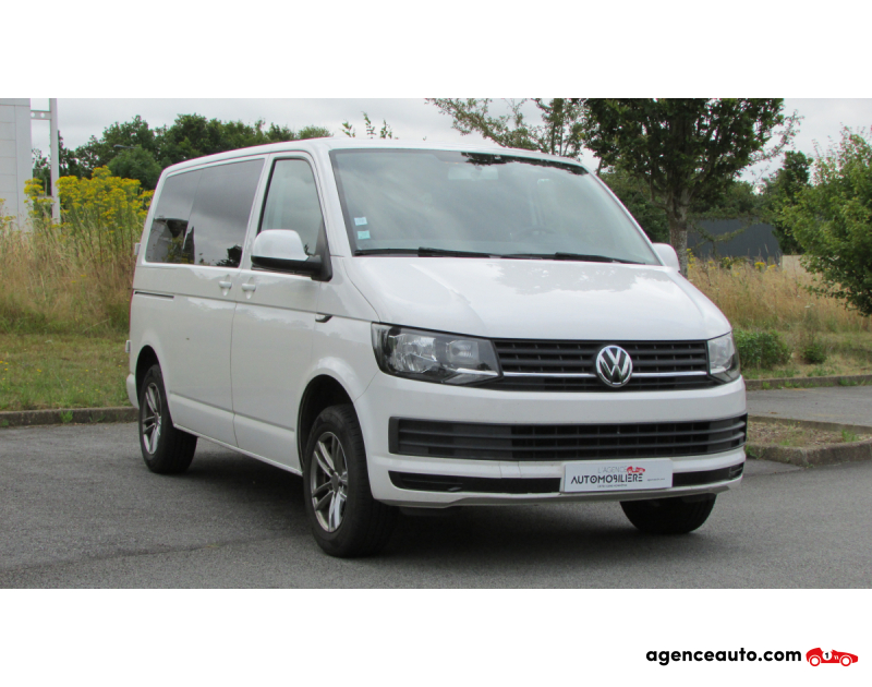 Achat voiture occasion, Auto occasion pas cher | Agence Auto Volkswagen Transporter T6 TDI 140 L1H1 6 PLACES Blanc Année 2016 Manuelle Diesel