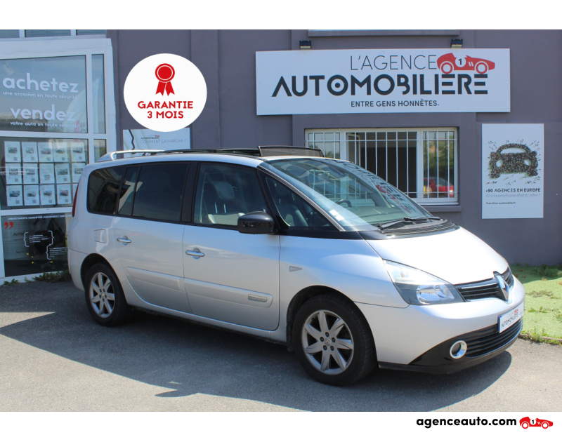 Achat voiture occasion, Auto occasion pas cher | Agence Auto Renault Espace 130 CV - 2.0 - DCI - 7 PLACES - ZEN - TOIT PANORAMIQUE Argent Année: 2013 Manuelle Diesel