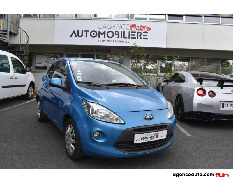 Achat voiture occasion, Auto occasion pas cher | Agence Auto Ford Ka Titanium 1.2 i 69 cv Bleu Année 2010 Manuelle Essence