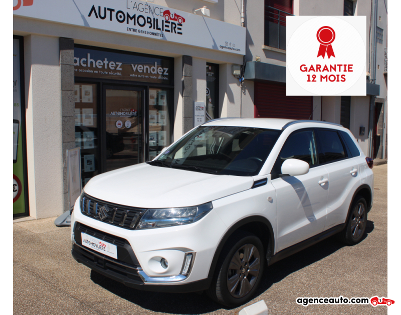 Achat voiture occasion, Auto occasion pas cher | Agence Auto Suzuki Vitara 1.4 BOOSTERJET SHVS 129CH PRIVILEGE 2WD Blanc Année 2020 Manuelle Hybride