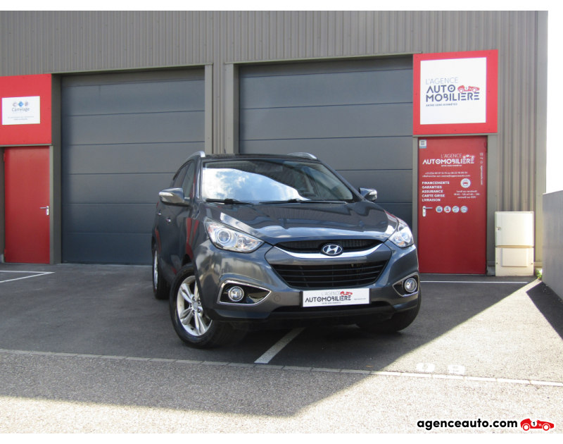 Aankoop Gebruikte Auto, Goedkope Gebruikte Auto | Agence Auto Hyundai ix35 1.7 CRDI 115 ch Pack Prémium bvm6 Grijs Jaar 2010 Handgeschakelde auto Diesel
