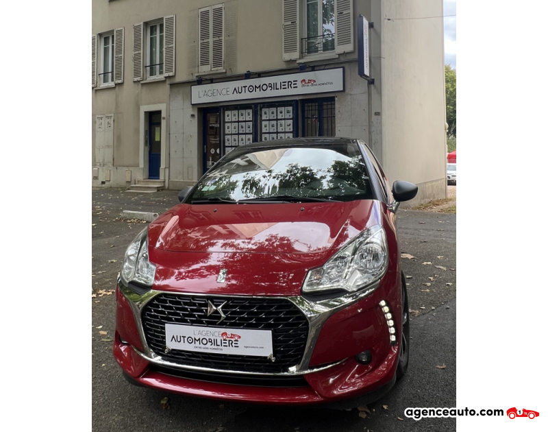 Achat voiture occasion, Auto occasion pas cher | Agence Auto Citroen DS3 1.2 PURETECH 82 CONNECTED CHIC KIT DISTRIBUTION NEUF Rouge Année 2017 Manuelle Essence
