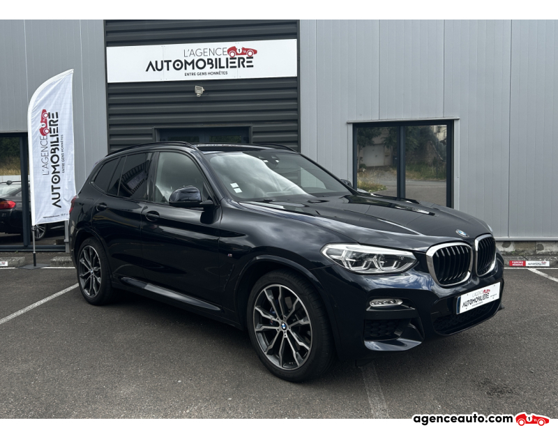 Achat voiture occasion, Auto occasion pas cher | Agence Auto Bmw X3 XDRIVE30D 265 M SPORT BVA8 (G01) Bleu Année 2018 Automatique Diesel