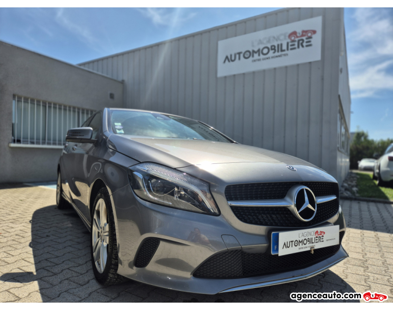 Achat voiture occasion, Auto occasion pas cher | Agence Auto Mercedes Classe A PHASE 2 180 16V 7G-DCT 122 CV SENSATION Gris Année: 2017 Automatique Essence