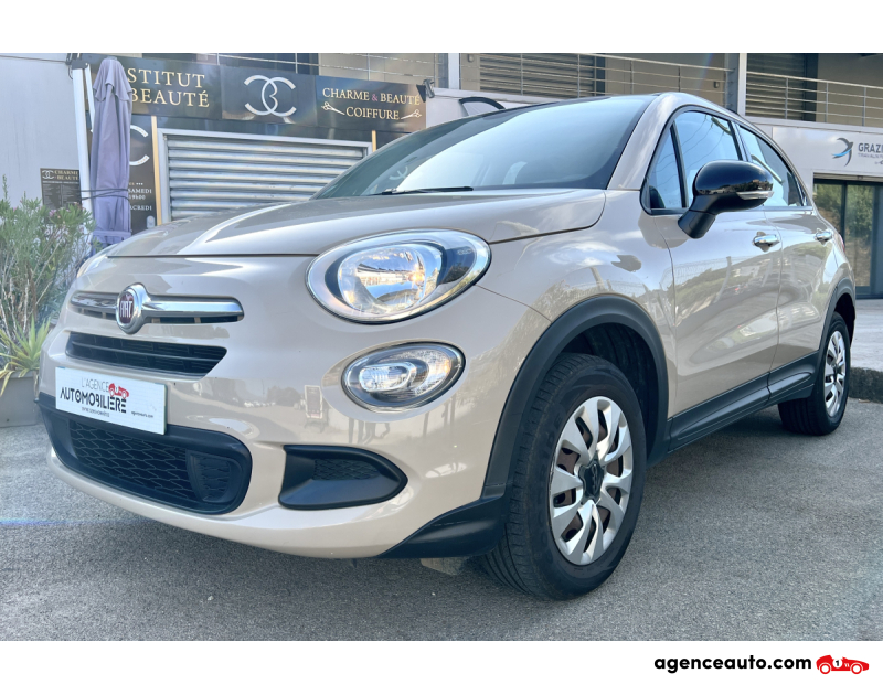Gebrauchtwagenkauf, Günstige Gebrauchtwagen | Automobilienagentur Fiat 500X 1.6 E-TORQ 110 LOUNGE 4X2 Beige Jahr 2017 Manuelle Essence