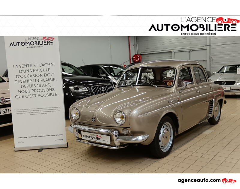 Achat voiture occasion, Auto occasion pas cher | Agence Auto Renault Dauphine ONDINE 1090 Or Année 1960 Manuelle Essence