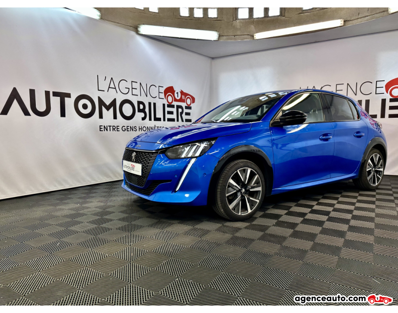 Acquisto Auto Usate, Auto Usate Economiche | Agenzia Automobiliare Peugeot 208 1.2 100 S&S GT (ENTRETIEN PEUGEOT) Blu Anno 2022 Manuale Benzina