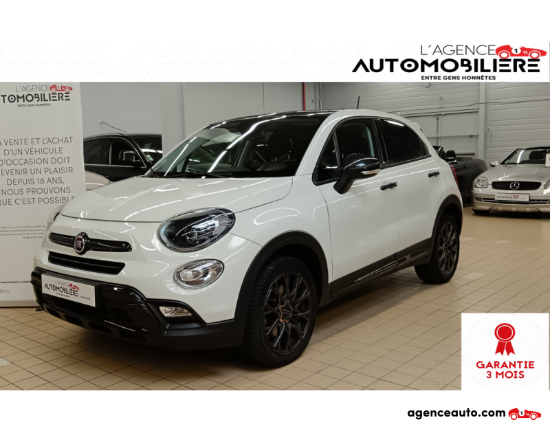 Achat voiture occasion, Auto occasion pas cher | Agence Auto Fiat 500X 500 X 1.6 MULTIJET 120 S-DESIGN 4X2 Blanc Année 2018 Manuelle Diesel